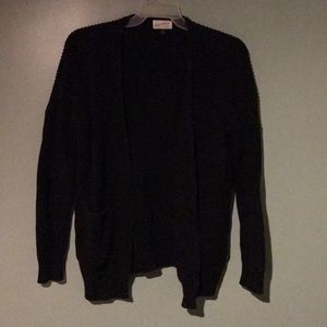 Navy Blue Knit Cardigan